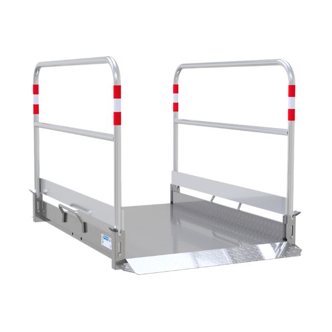 Alu-Grabenbrücke 1,80 m lang, 1,00 m 