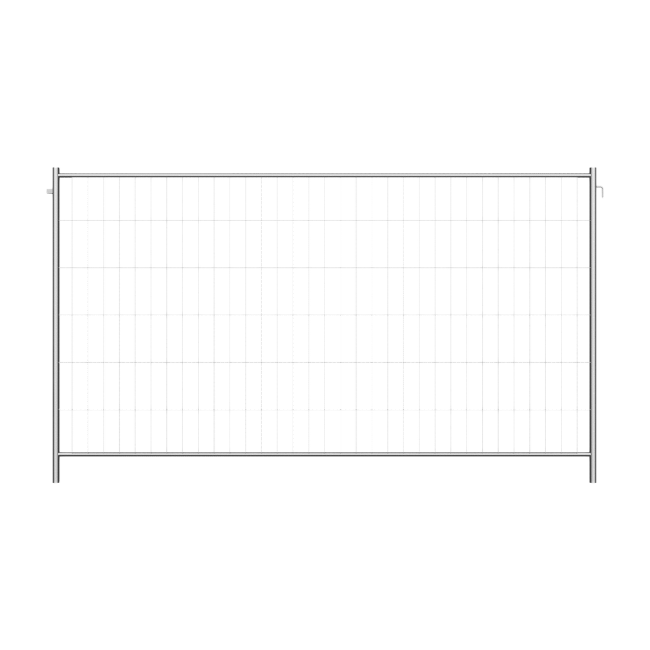 Mobilzaun / Bauzaun „Profi“ 3,5 x 2 m mit Haken & Ösen