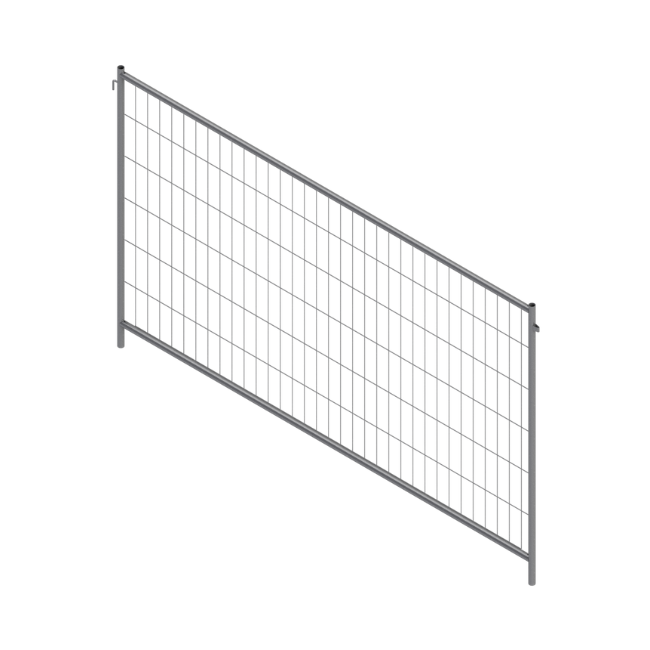Mobilzaun / Bauzaun „Profi S“ (mit Haken und Ösen), 3,5 x 2 m 