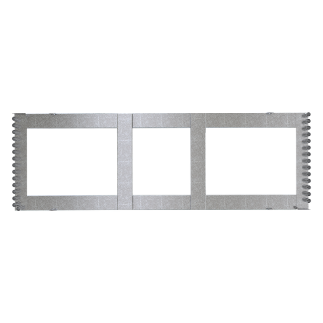 Lager- und Transporttraverse für Bauzaun 