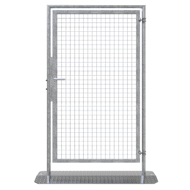 Mobilzaun / Bauzaun Tür Komfort 