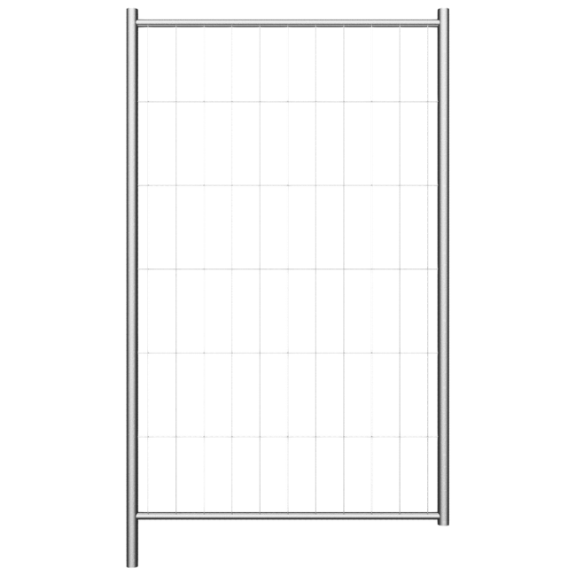 Mobilzaun / Bauzaun "Profi" Torelement 1,20 x 2,00 m 