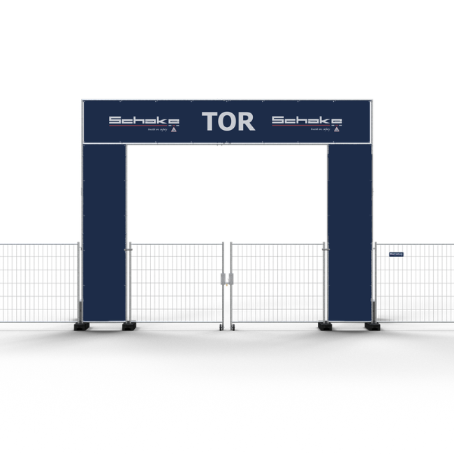 Mobilzaun / Bauzaun Einfahrtstor "Premium" 