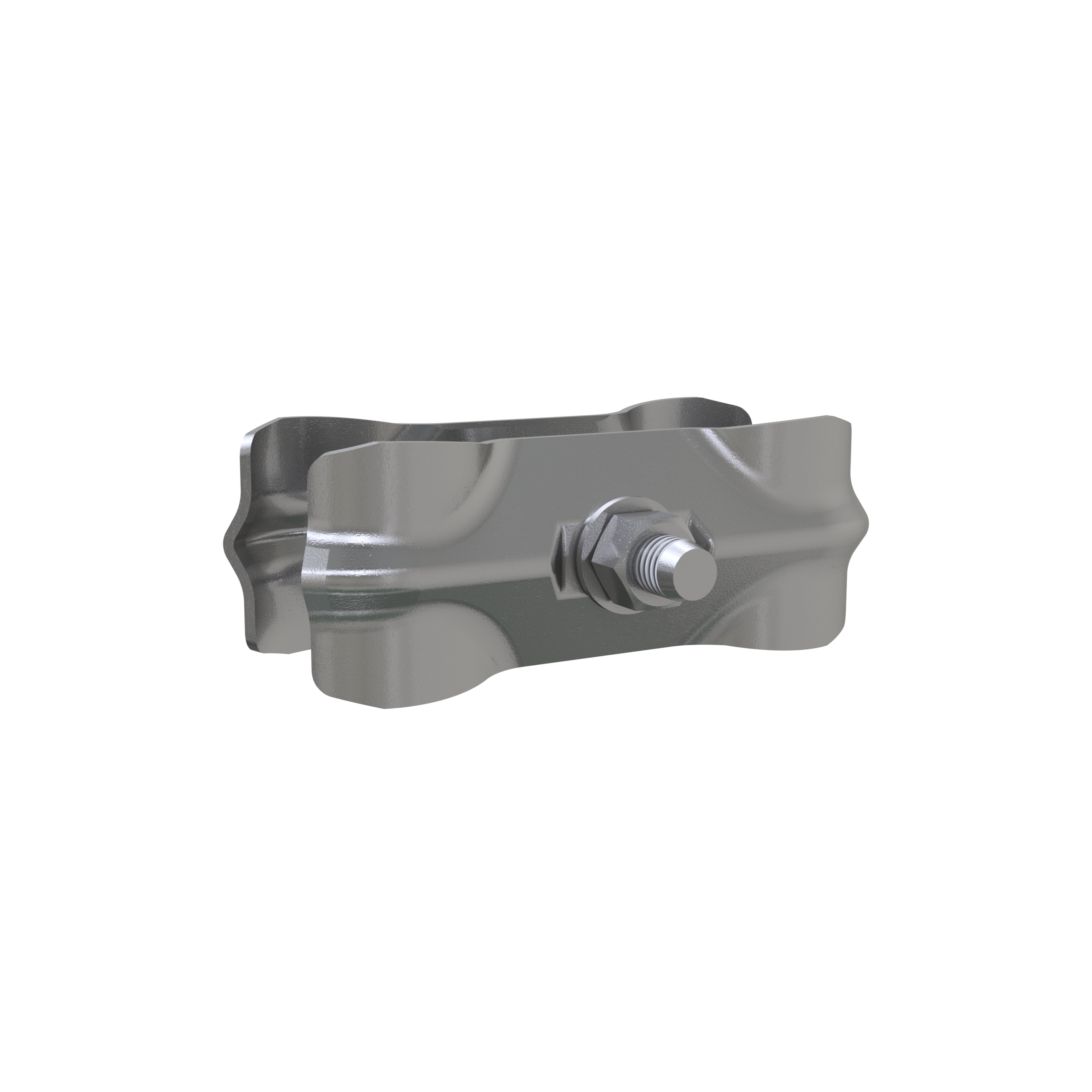 Verbindungsschelle für Mobilzaun / Bauzaun 2.50 mm