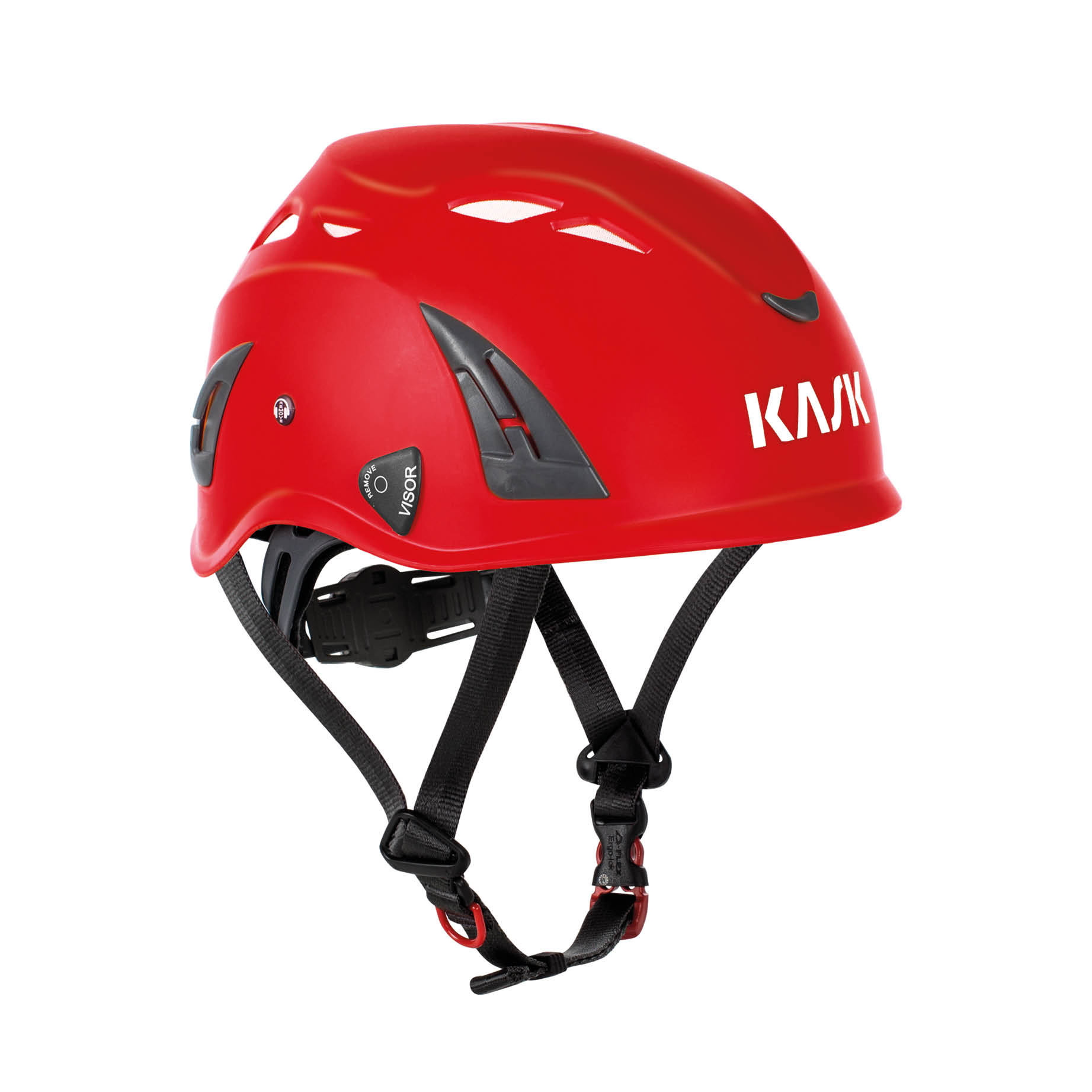 Kask Arbeitsschutzhelm mit Nackenschutz Plasma AQ, EN 397, Gerüstbauhelm 
