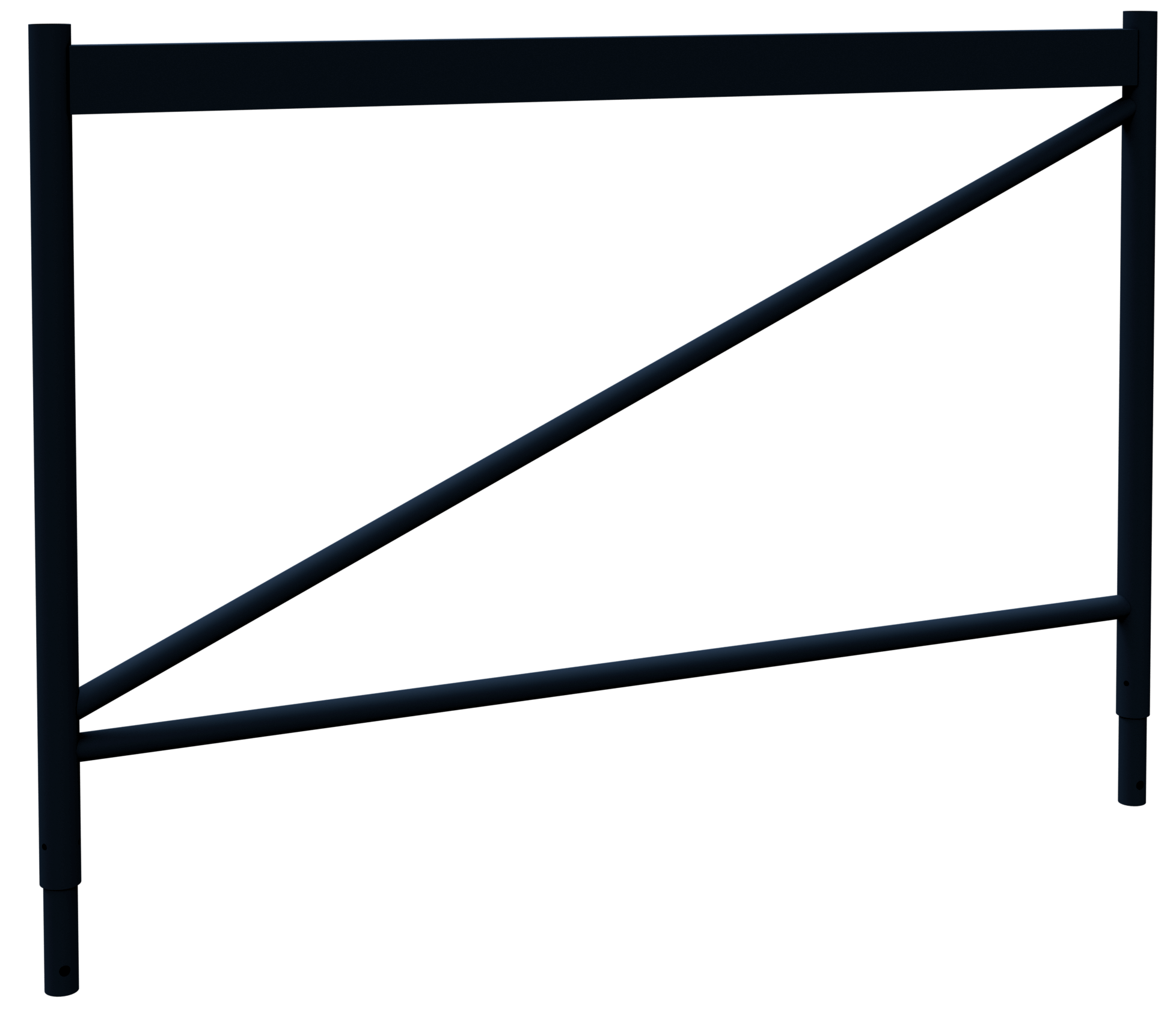 Stirngeländerrahmen (für Gerüstböcke), lackiert 