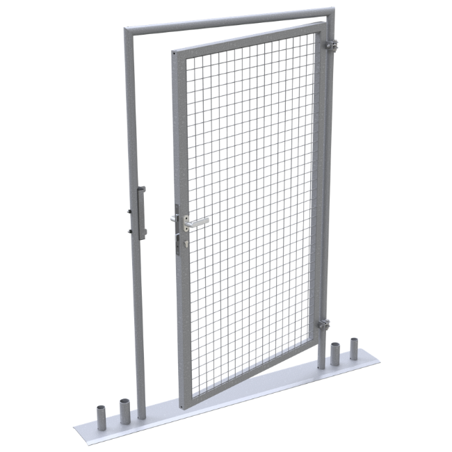 Mobilzaun / Bauzaun Tür Komfort 