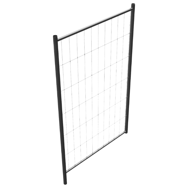 Mobilzaun / Bauzaun "Profi" Torelement 1,20 x 2,00 m 