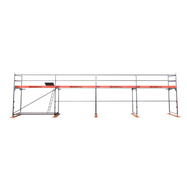 Rux Framescaff Fassadengerüst 53 m² | Komplettes Gerüstpaket - technisch kompatibel zu Layher 