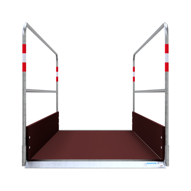 Grabenbrücke aus Holz, 1,00 m breit 