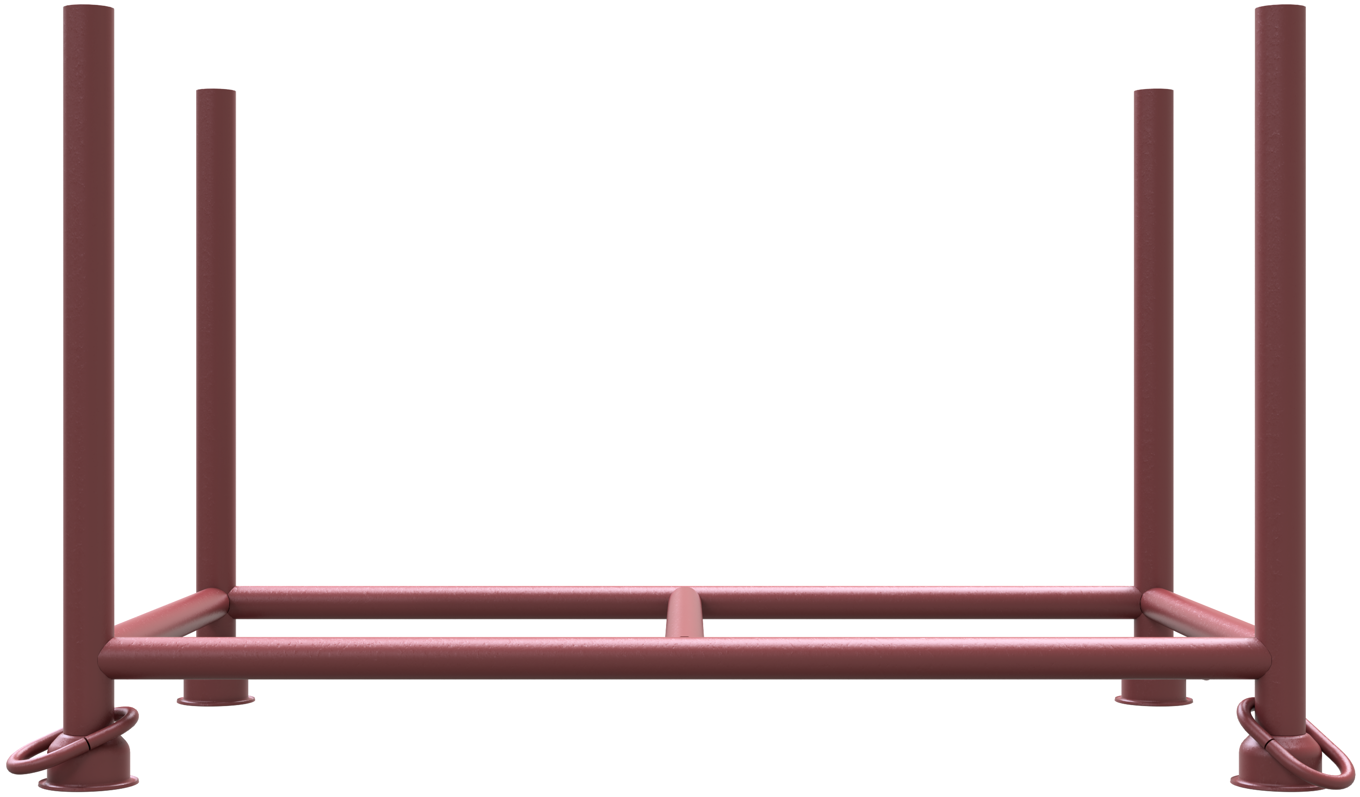 Stapelpalette, 130 x 70 x 70 cm lackiert