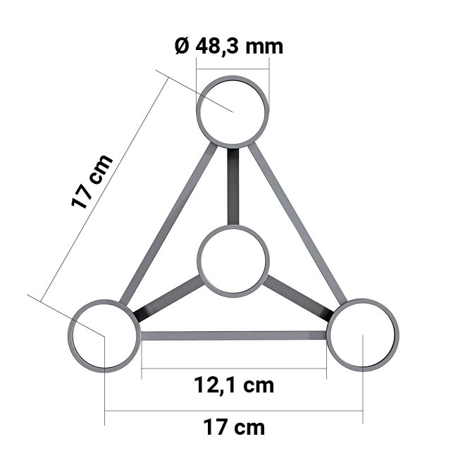 Dreieckstütze 6,27 - 6,72 m | bis 82 kN belastbar, 10 Stück 