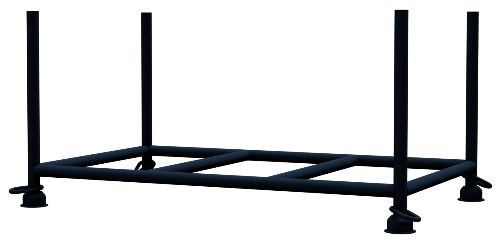 Stapelpalette, 150 x 87 x 60 cm 