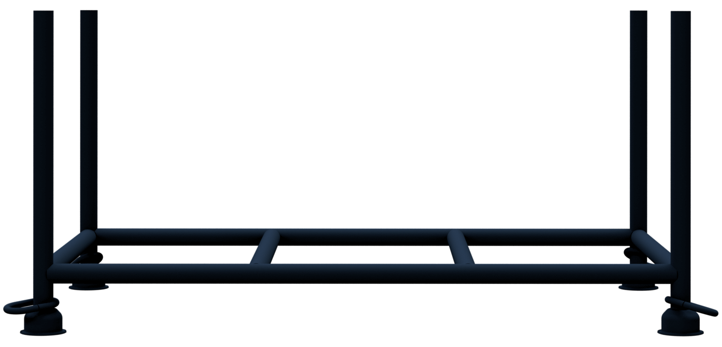 Stapelpalette, 150 x 87 x 60 cm 