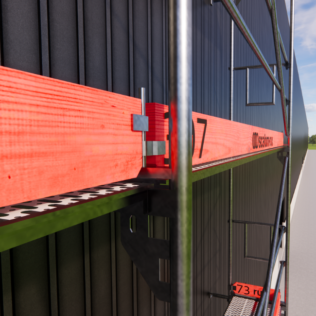 Rux Framescaff Fassadengerüst 131 m² | Komplettes Gerüstpaket - technisch kompatibel zu Layher 