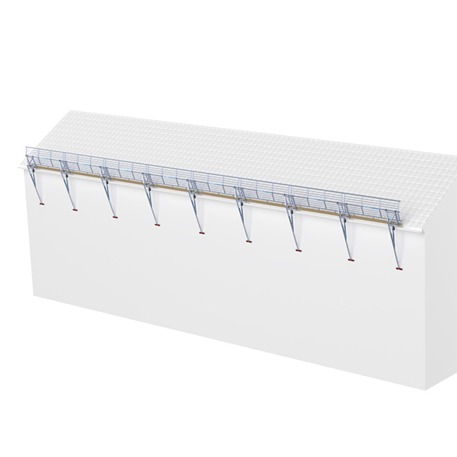 SGS Dachrandsicherung für Steildächer 3,00 - 27,00 m | Klasse C 3.00 m