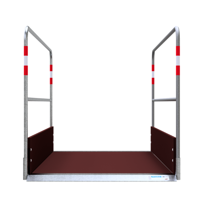 Grabenbrücke aus Holz, 1,00 m breit 