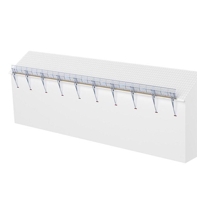 SGS Dachrandsicherung für Steildächer 3,00 - 27,00 m | Klasse C 3.00 m