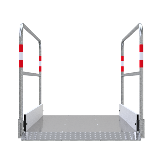 Grabenbrücke aus Aluminium, 1m breit 