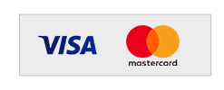 Kreditkarte mit Visa oder Mastercard