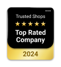 Trusted Shops - Top Rated Company 2024